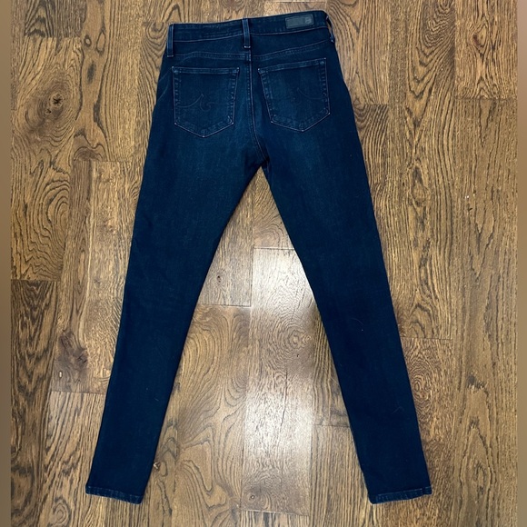 AG “The Farrah Skinny Ankle” Dark Wash Skinny Jeans Size 25R - Picture 4 of 5